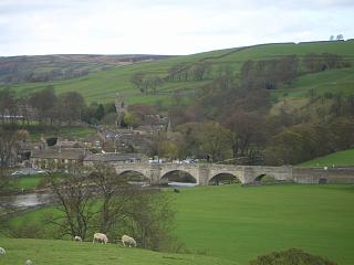A view of Burnstall in the Yorkshire Dales