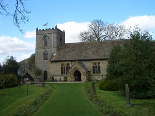 The viilage church at Kettlewell