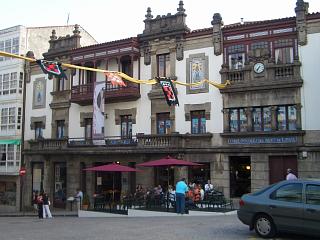 Famous building in Betanzos