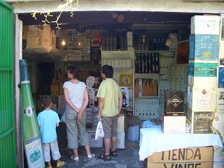Cambados wine shop