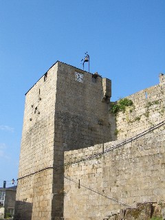 The castle at O Castro de Caldelas
