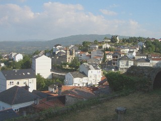 The town of Castro Caldelas