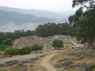 A Guarda's castro at Santa Tegra