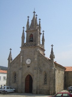 Corcubion's main church