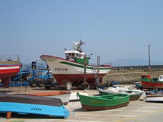 The town of Finisterre