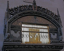 Gothic henhouse in the cathedral