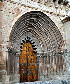 Romanesque portico