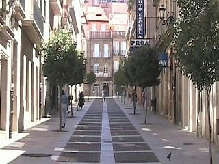 A typical Ourense street