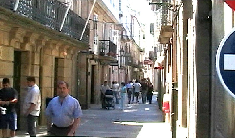 Street scence in Padron
