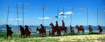 Pilgrim sculpture