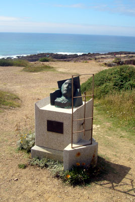 A monument to Ramon Sampedro