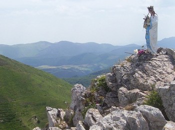 Statue of the Virgen d'Orisson