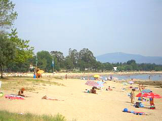 The beach at Boiro