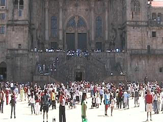 The cathedral stairs