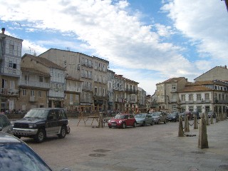 Celanova town square