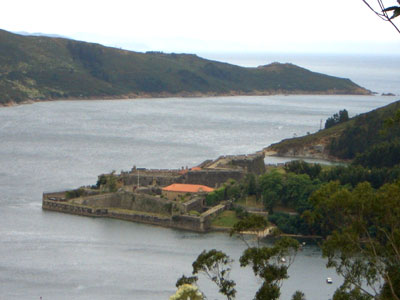 A coastal fort in la Coruna