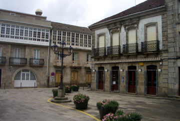 Plaza in Cuntis