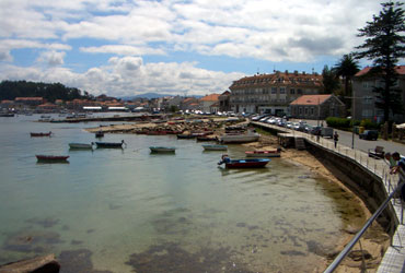 The port side of the town