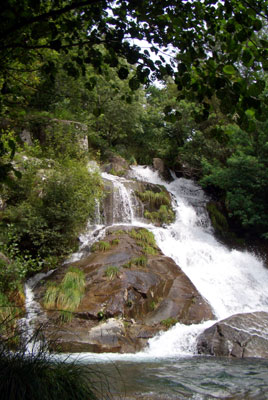 The waterfall at the monastery