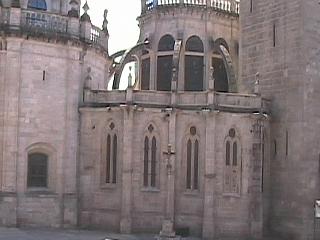 Lugo cathedral rear