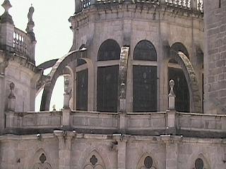 Lugo cathedral close up