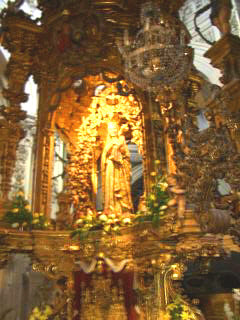 Chapel in Lugo cathedral's apse