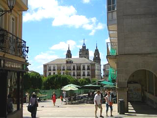 Lugo's Maior plaza