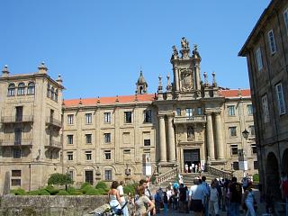 The monestary of San Martin Pinario