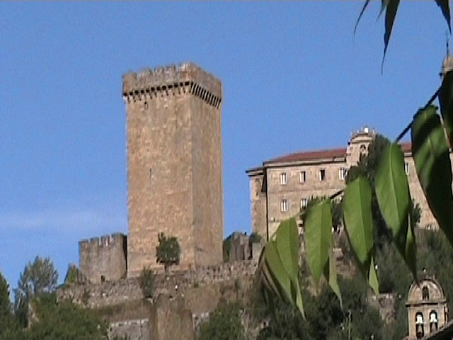 the tower of San Vicente monastery