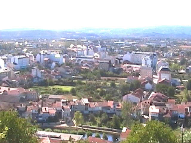 View from San Vicente monastery of Monforte de Lemos