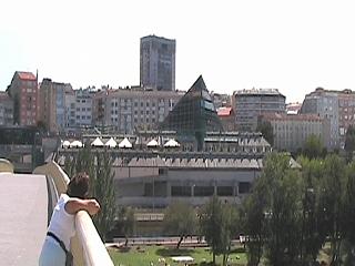 Ourense city view