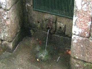 The fountain at Gregorio's mount