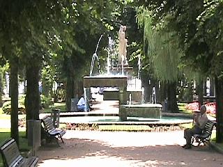 A Pobra do Caraminal's fountain