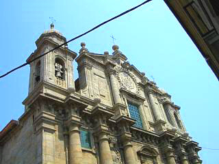 The church of St. Bartolomeu, Pontevedra