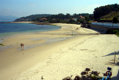 The main beach at Porto do Son 