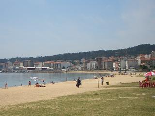 Ribeira's main beach adjacent to the town