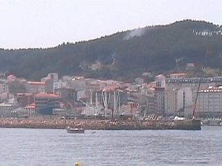 The port at Ribeira