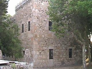 The main building of Santa Cruz castle