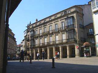 One of the city's many piazzas