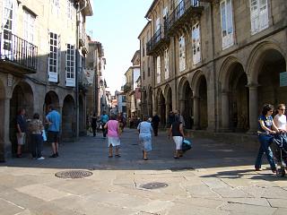 A street in Santiago de Compostela