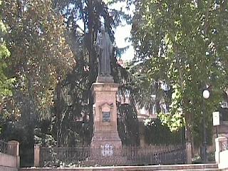 another view of the Praza Padre feijoo square
