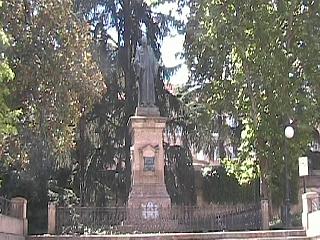 another view of the Praza Padre feijoo square