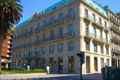 A modern Vigo building