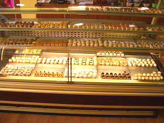 Cake shop display