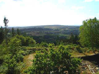 A view from the Castro de Viladonga